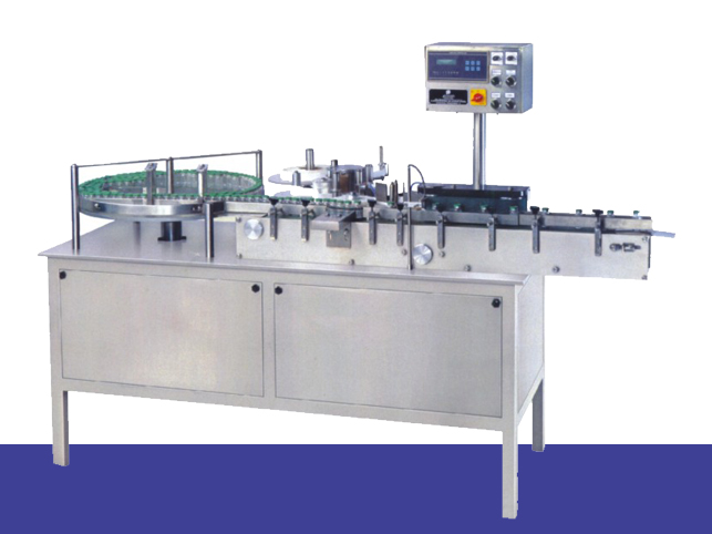 High Speed Automatic Ampoule-Vial-Bottle Sticker Labelling Machine Manufacturer in Gujarat, India